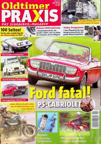 Deckblatt Oldtimer Praxis (10/2014)